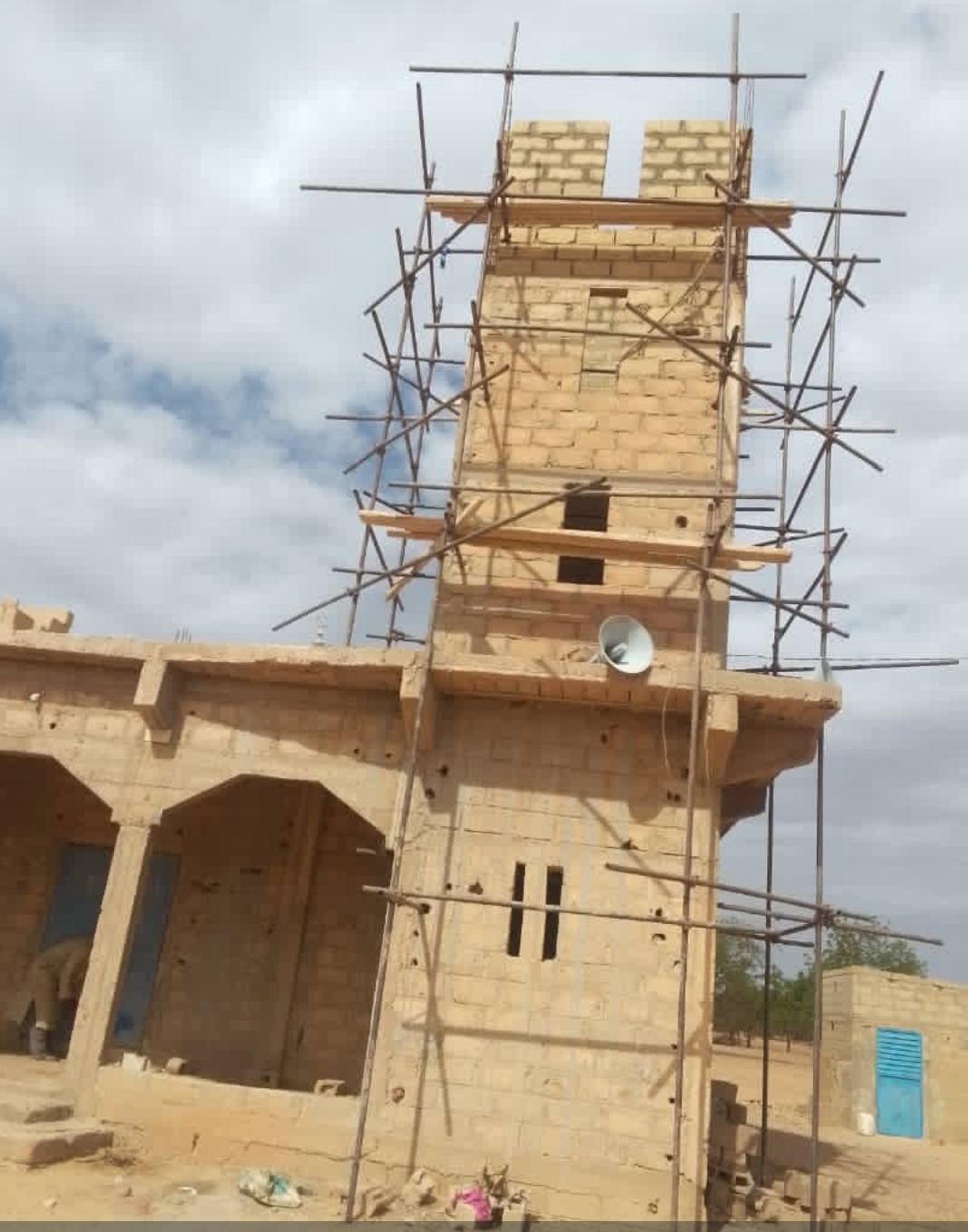 Photo illustrative — Construction de la mosquée de Nianga Diery