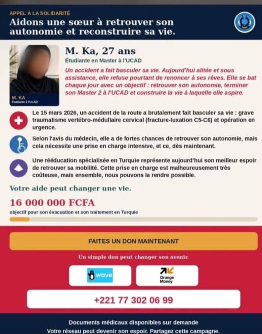 Photo illustrative — APPEL À LA SOLIDARITÉ